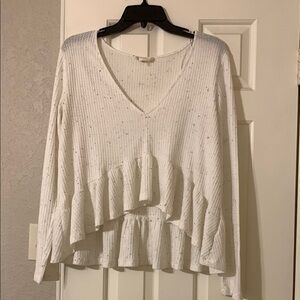 Altar’d State White Knit Sweater